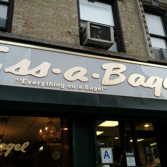 Photo taken at Ess-a-Bagel by diana s. on 3/23/2012