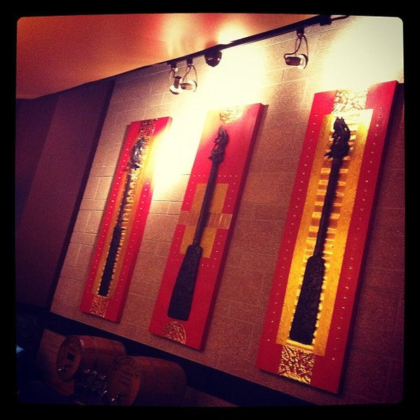 Photo taken at Aloy Thai Cuisine by Connor D. on 2/29/2012