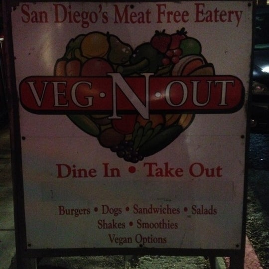 Photo taken at Veg N Out by Mary B. on 8/26/2012