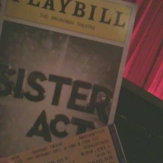 Photo taken at Sister Act - A Divine Musical Comedy by Sarah G. on 8/12/2012