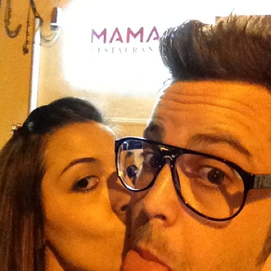 Photo taken at MAMA Restaurant by Valentina A. on 5/26/2012