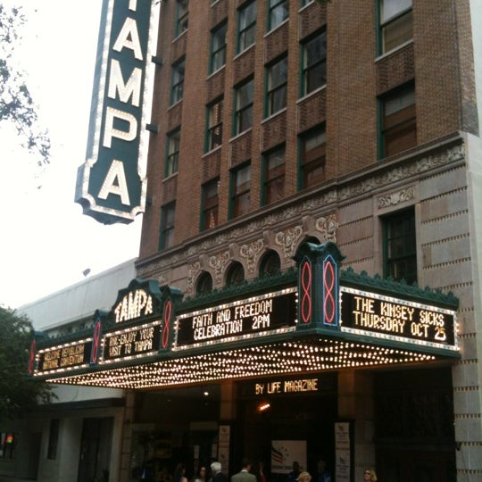 Снимок сделан в Tampa Theatre пользователем Cameron G. 8/26/2012.