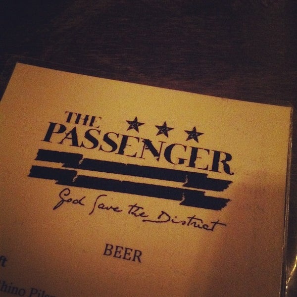 Photo taken at The Passenger by Jimmy G. on 2/24/2012