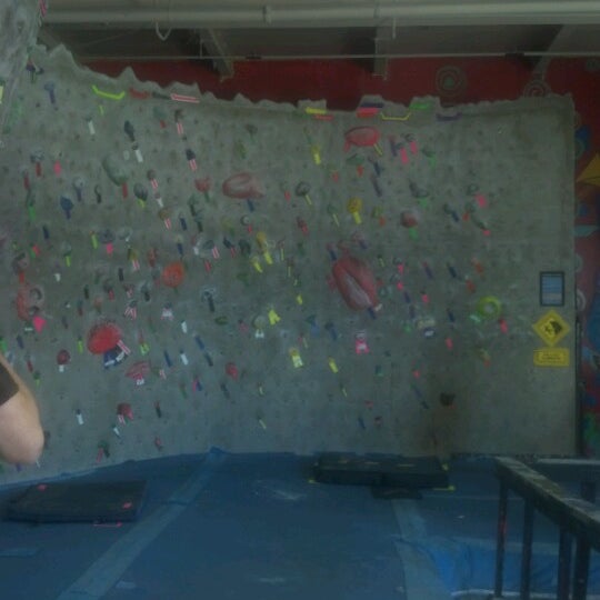 Photo taken at Brooklyn Boulders by George W. on 7/22/2012