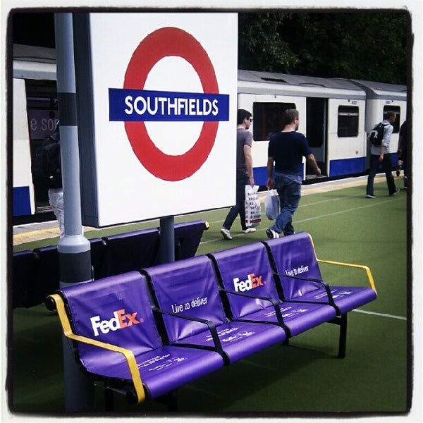 Southfields London Underground Station - Southfields - London, Greater ...