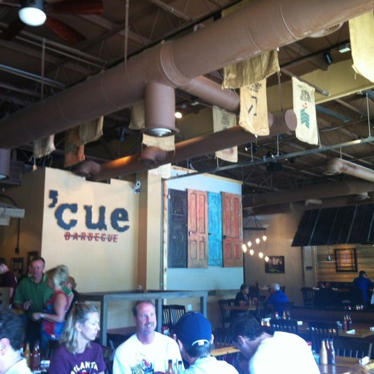 Photo taken at &#39;Cue Barbecue by Brooke D. on 5/20/2012