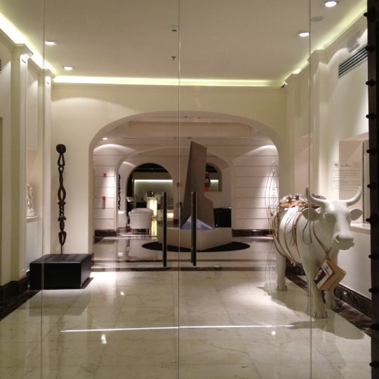 Photo taken at The First Luxury Art Hotel Roma by Wael H. on 4/5/2012