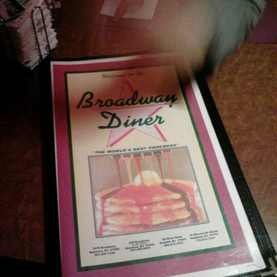 Photo taken at Broadway Diner by Edwin R. on 2/19/2012