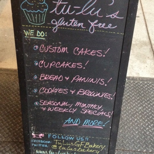 Photo taken at Tu-Lu&#39;s Gluten Free Bakery by nicoletteelvie on 5/8/2012