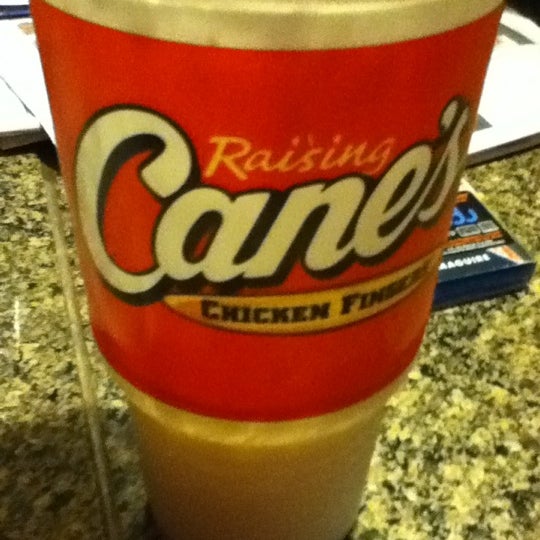 Photo taken at Raising Cane&#39;s Chicken Fingers by Kathryn K. on 4/22/2012