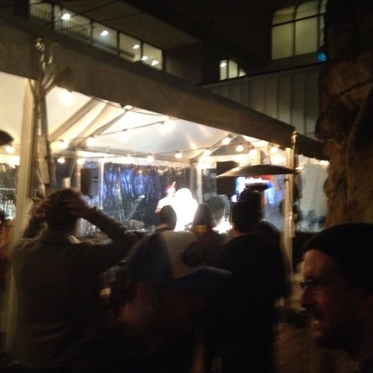 Photo taken at Cooking Channel Beer Garden at Easy Tiger by Jan S. on 3/11/2012