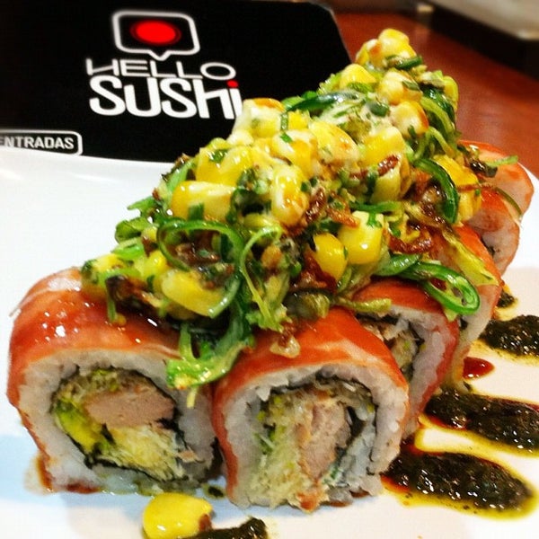 Photo taken at Hello Sushi by Karl D. on 8/15/2012