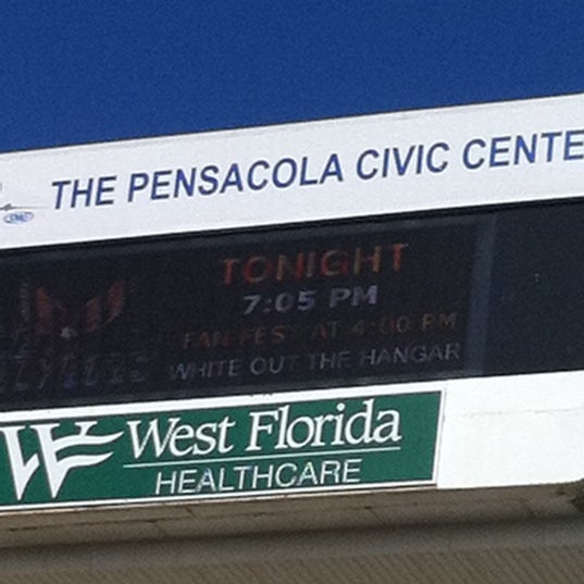 Photo taken at Pensacola Bay Center by Holly M. on 4/14/2012