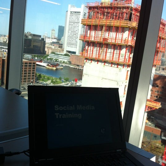 Photo taken at BostonTweetUp HQ by Joselin M. on 6/1/2012