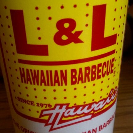 Photo taken at L&amp;L Hawaiian Barbecue by Sherah S. on 4/17/2012