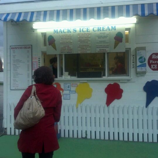Photo taken at Mack&#39;s Ice Cream by WayneNH on 5/10/2012