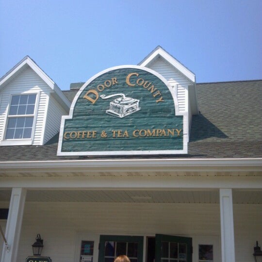Photo taken at Door County Coffee &amp; Tea Co. by Patrick F. on 8/1/2012