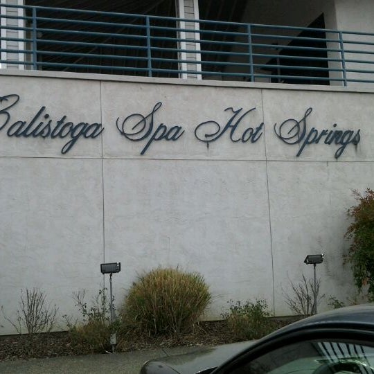 Photo taken at Calistoga Spa Hot Springs by Yolanda M. on 2/12/2012