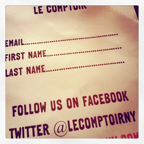 Photo taken at Le Comptoir by Andrew F. on 8/25/2012