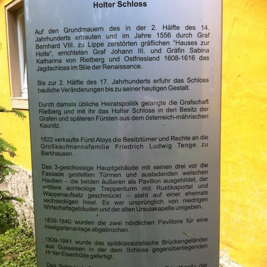 Holter Schloss 10 Visitors