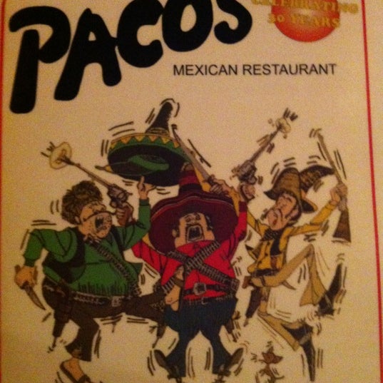 Photo taken at Pacos Mexican Restaurant by Paco the Taco Boy on 5/24/2012