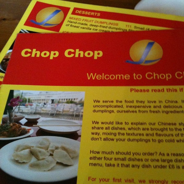 Photo taken at Chop Chop by Phil S. on 9/1/2012