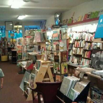 Photo taken at Broadside Bookshop by Dianne F. on 8/4/2012