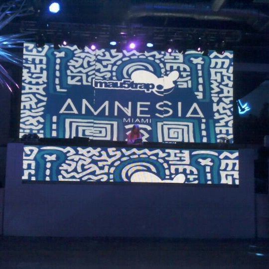 Photo taken at Amnesia Miami by Alex C. on 3/26/2012