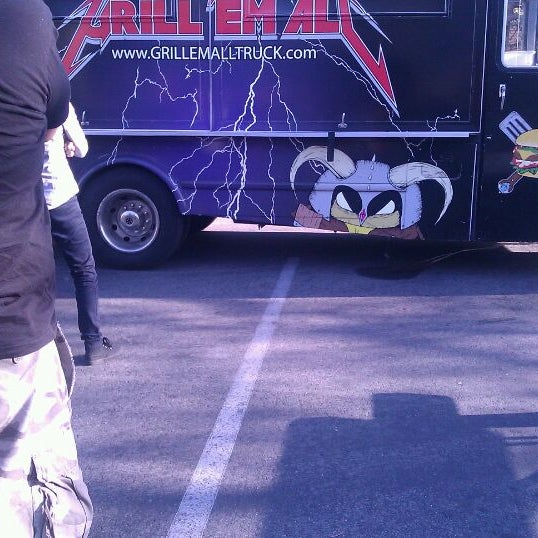 Photo taken at Grill &#39;Em All Truck by Monique A. on 3/20/2012