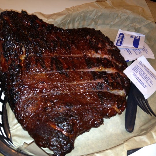 Photo taken at Buz and Ned’s Real Barbecue by Nicholas K. on 3/17/2012