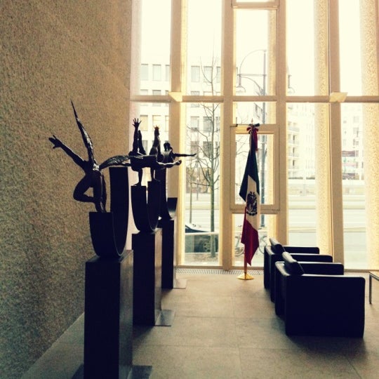 Photo taken at Botschaft von Mexiko | Embajada De Mexico by Adri U. on 3/15/2012