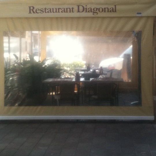 Photo taken at Restaurant Diagonal by Albert A. on 4/26/2012