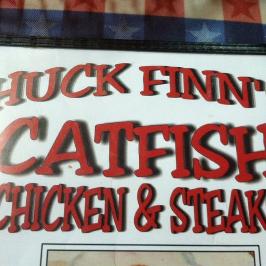 Photo taken at Huck Finn&#39;s Catfish by Emily F. on 4/29/2012