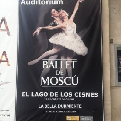 Photo taken at Auditorium de Palma by Patri B. on 8/9/2012