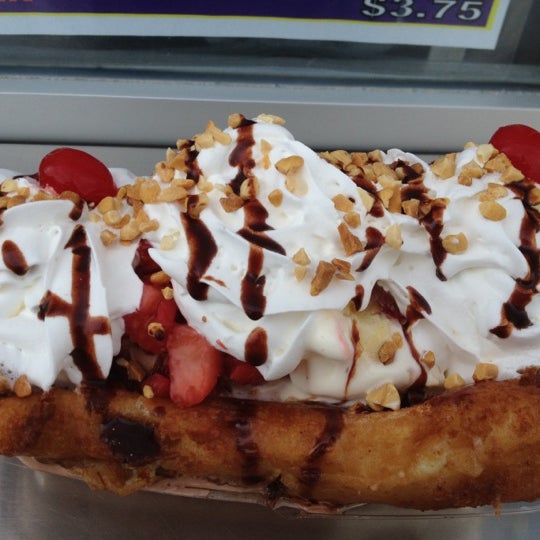Deep Fried Banana Split Costa Mesa, CA