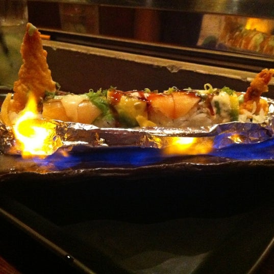 Photo taken at Mia Sushi by Jessica R. on 6/28/2012