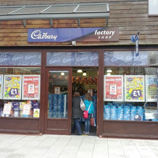 Cadburys Factory Shop Gunwharf Quays Portsmouth, Hampshire