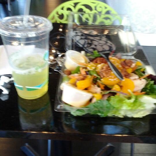 Photo taken at Something Healthy Cafe (SH Cafe) by Linda N. on 2/3/2012