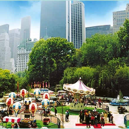 Photo taken at Victorian Gardens Amusement Park by Joeliz D. on 8/4/2012