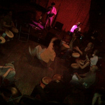 Photo taken at Mercury Lounge by Sara A. on 4/14/2012