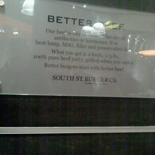 Photo taken at South St. Burger by Jenny-Lee L. on 3/31/2012