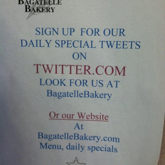 Photo prise au Bagatelle Bakery par Jason R. le8/3/2012