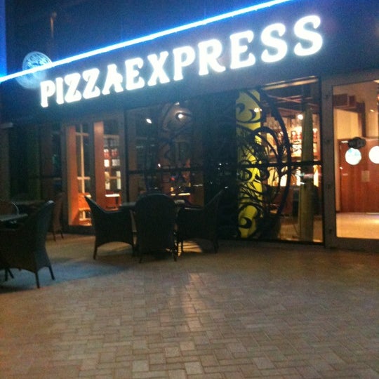 Photo taken at PizzaExpress by Tricia Z. on 5/13/2012