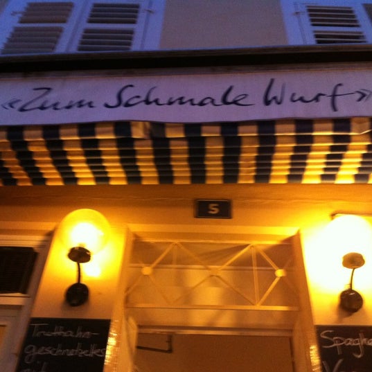 7/9/2012 tarihinde Daniel B.ziyaretçi tarafından Restaurant &quot;Zum Schmale Wurf&quot;'de çekilen fotoğraf