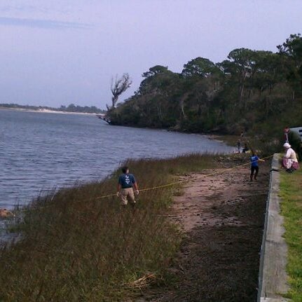 Photo taken at Kingsley Plantation at the Timucuan Preserve by Mathew S. on 2/3/2012