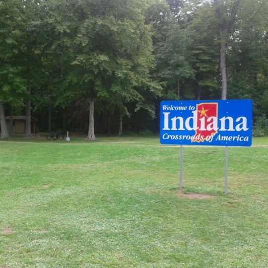 Photo taken at Indiana Welcome Center by Juliana B. on 8/26/2012