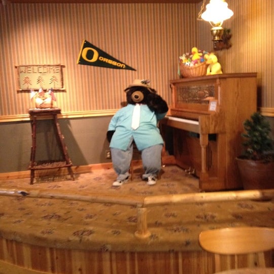 Photo taken at Roaring Rapids Pizza Co. by Allan C. on 4/2/2012