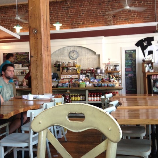 Photo taken at The Urban Farmhouse Market &amp; Café by Lauren on 8/4/2012