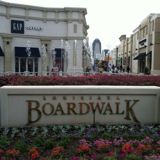 Photo taken at Louisiana Boardwalk by Andres R. on 3/14/2012