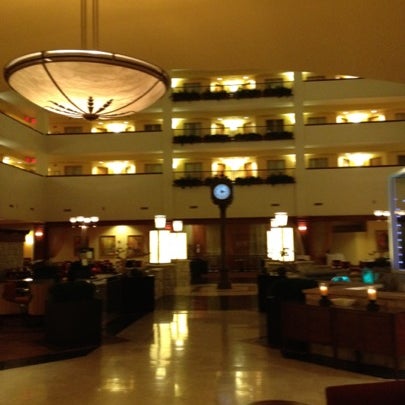 Photo taken at Renaissance Charlotte Suites Hotel by Nikki H. on 8/4/2012